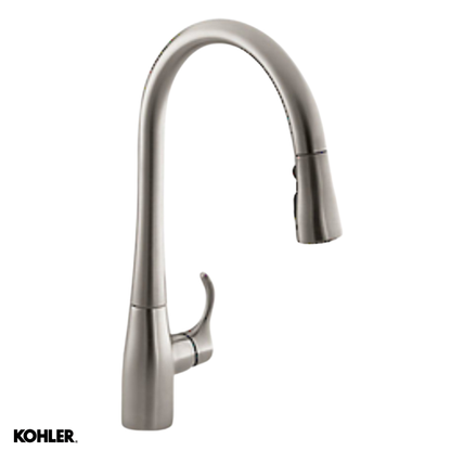 Kohler Simplice Pull Down Kitchen Mixer | Available in 3 Colours
