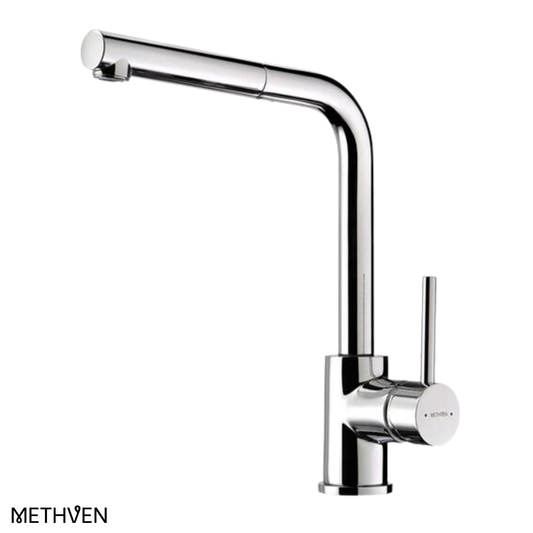 Methven Minimalist Metro Pull Out Sink Mixer - Chrome