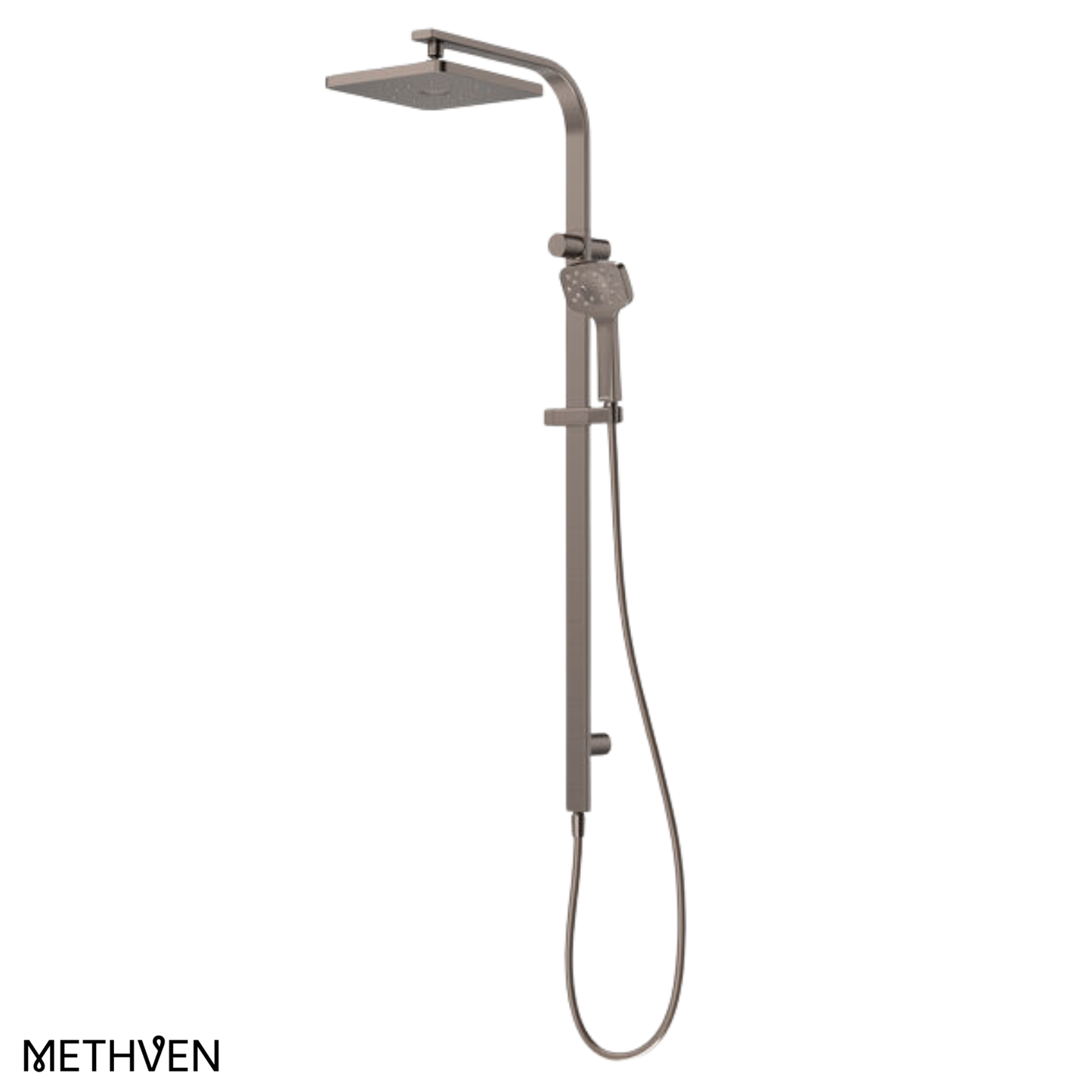 Methven Waipori MK2 Satinjet Rail Shower With Overhead - Available in 4 Colours