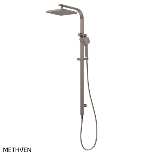 Methven Waipori MK2 Satinjet Rail Shower With Overhead - Available in 4 Colours