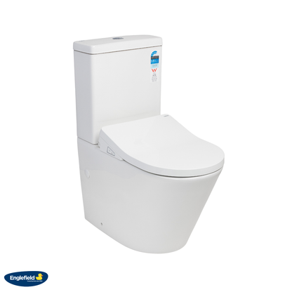 Englefield Evora Integrated Toilet Suite with D-Shape Bidet Seat