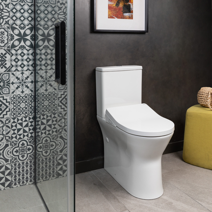 Englefield Tivoli Integrated Toilet Suite with D-Shape Bidet Seat