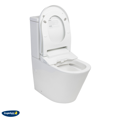 Englefield Evora Integrated Toilet Suite with D-Shape Bidet Seat