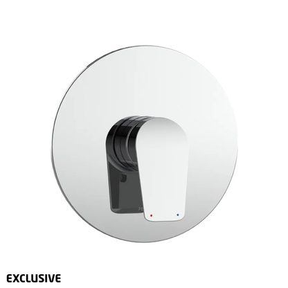 Corto Shower Mixer All Pressure with 195mm Faceplate - Chrome