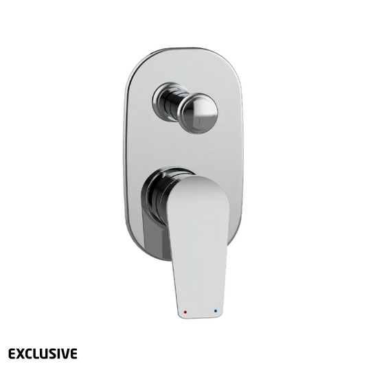 Corto Diverter Shower Mixer Mains Pressure - Chrome