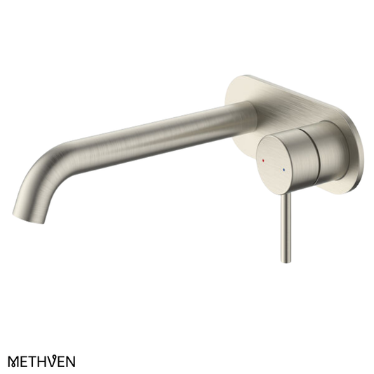 Methven Minimalist MK2 Wall Mounted Mixer with Spout - Available in 3 Colours