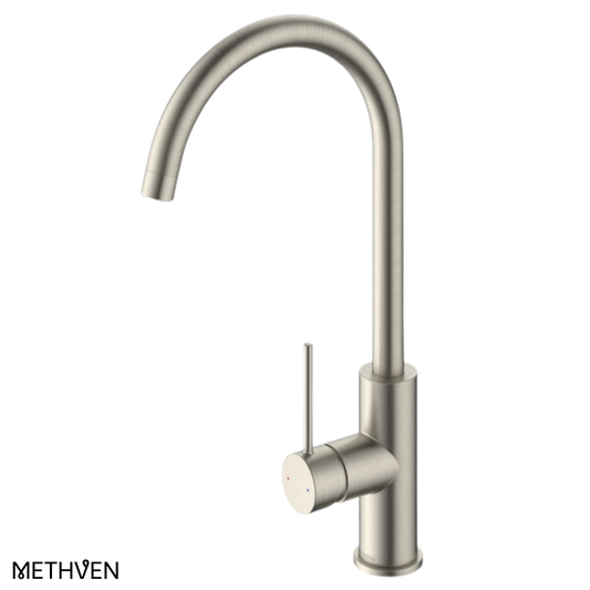 Methven Minimalist MK2 Gooseneck Sink Mixer | Available in 3 Colours
