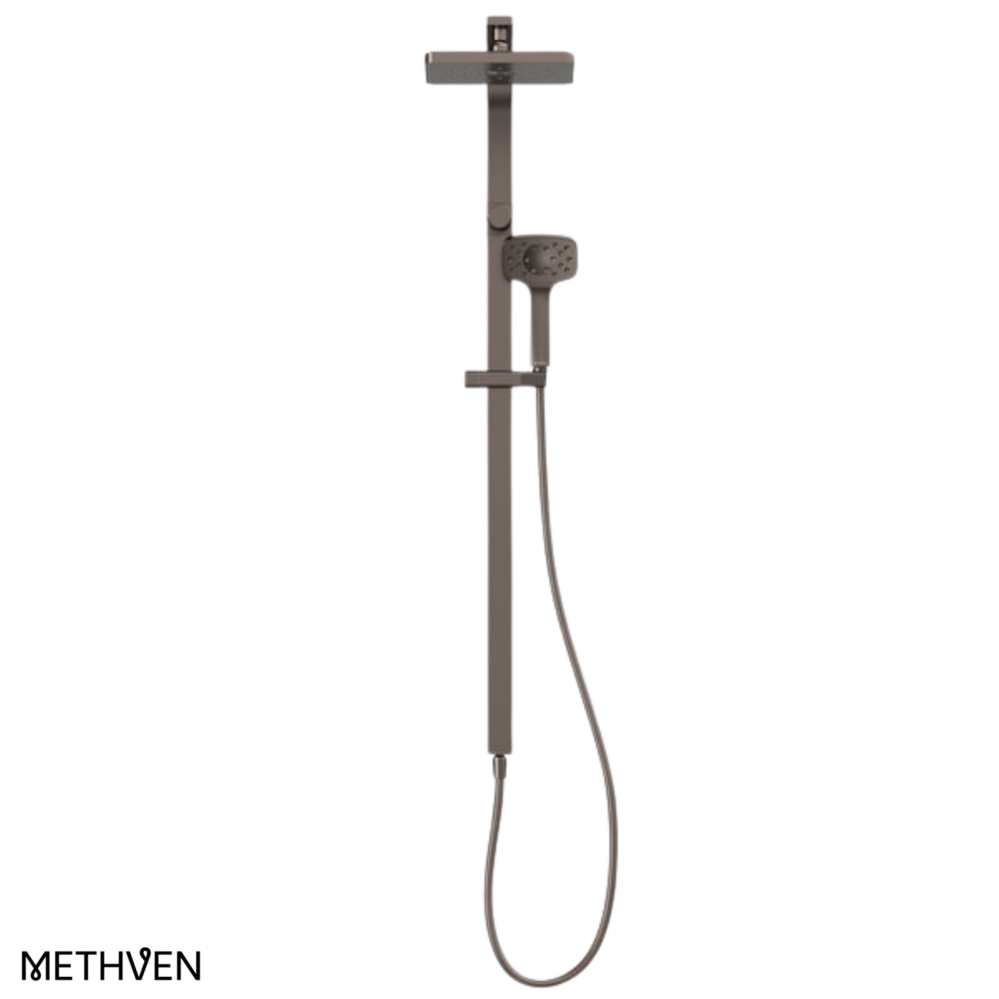 Methven Waipori MK2 Satinjet Rail Shower With Overhead - Available in 4 Colours