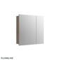 Mia Mirror Cabinet 750mm - 3 Colour Options