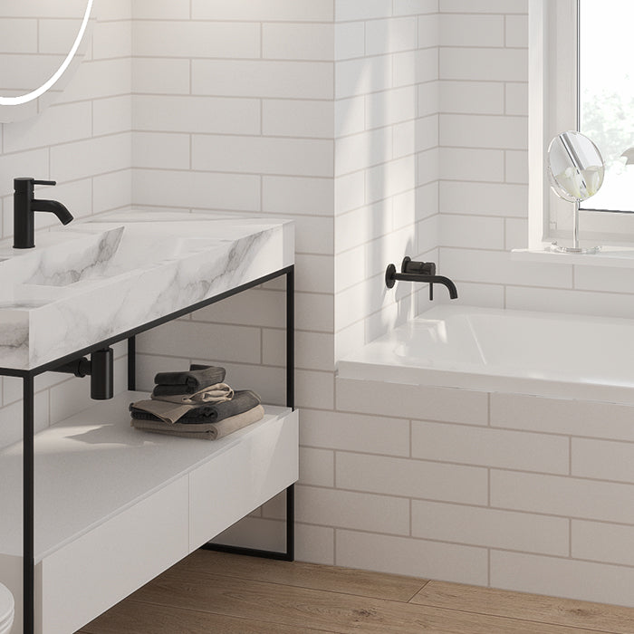 Elementi Uno Wall Mounted Bath Mixer | Available in 5 Colours