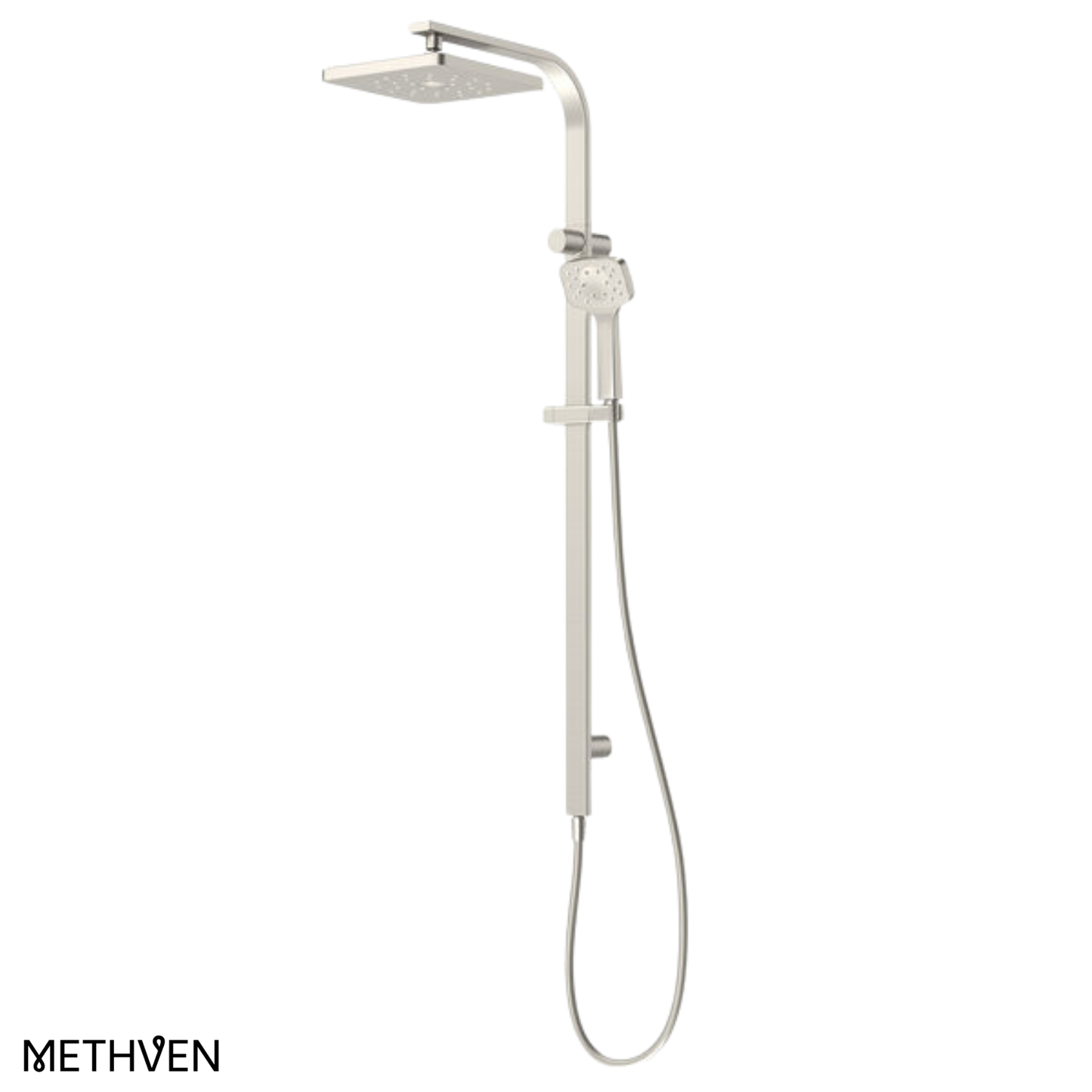 Methven Waipori MK2 Satinjet Rail Shower With Overhead - Available in 4 Colours
