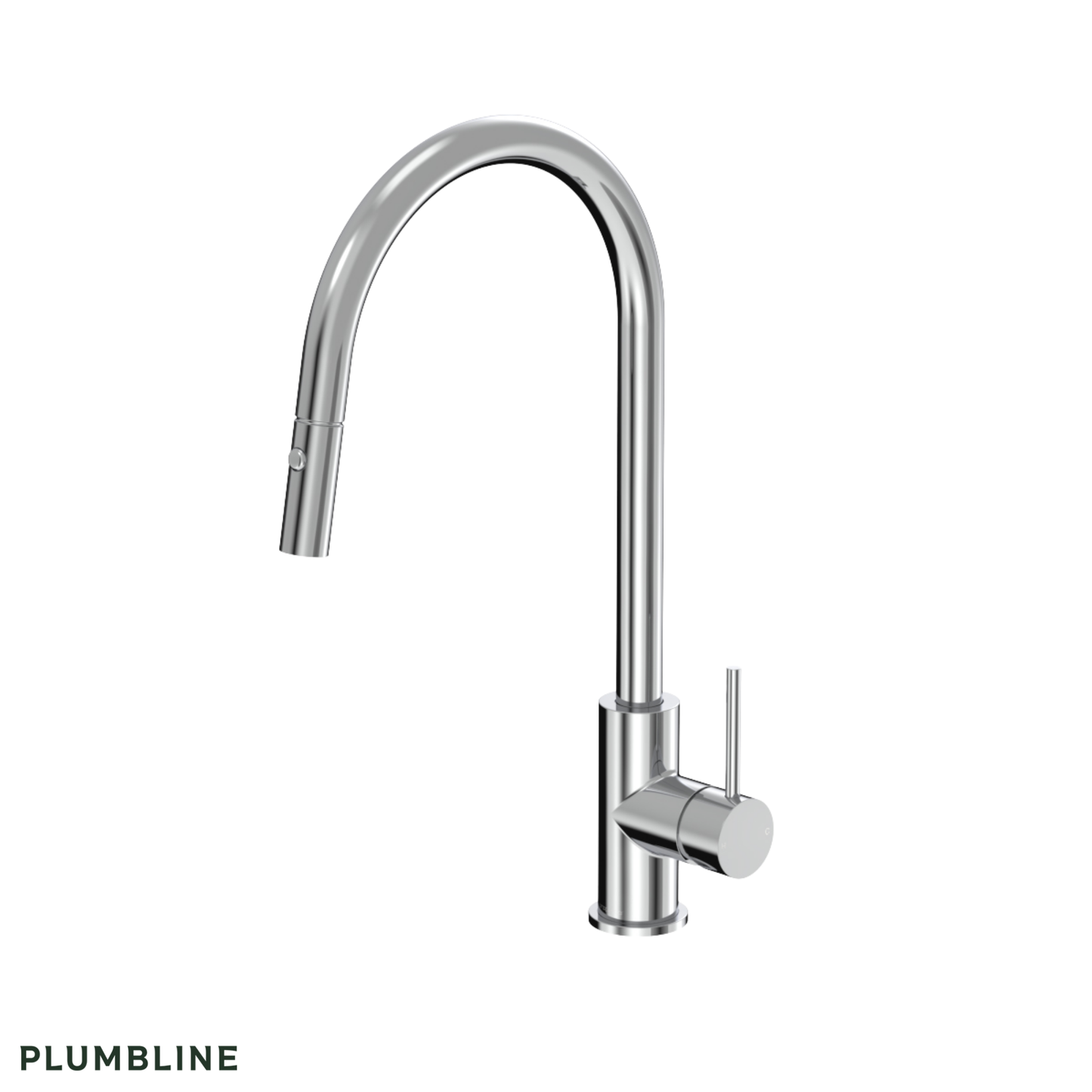 Plumbline Tube Kitchen Mixer with Pull Out Spray | Available in 5 Colours