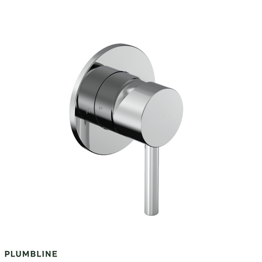 Plumbline Tube Shower Mixer - 5 Colour Options