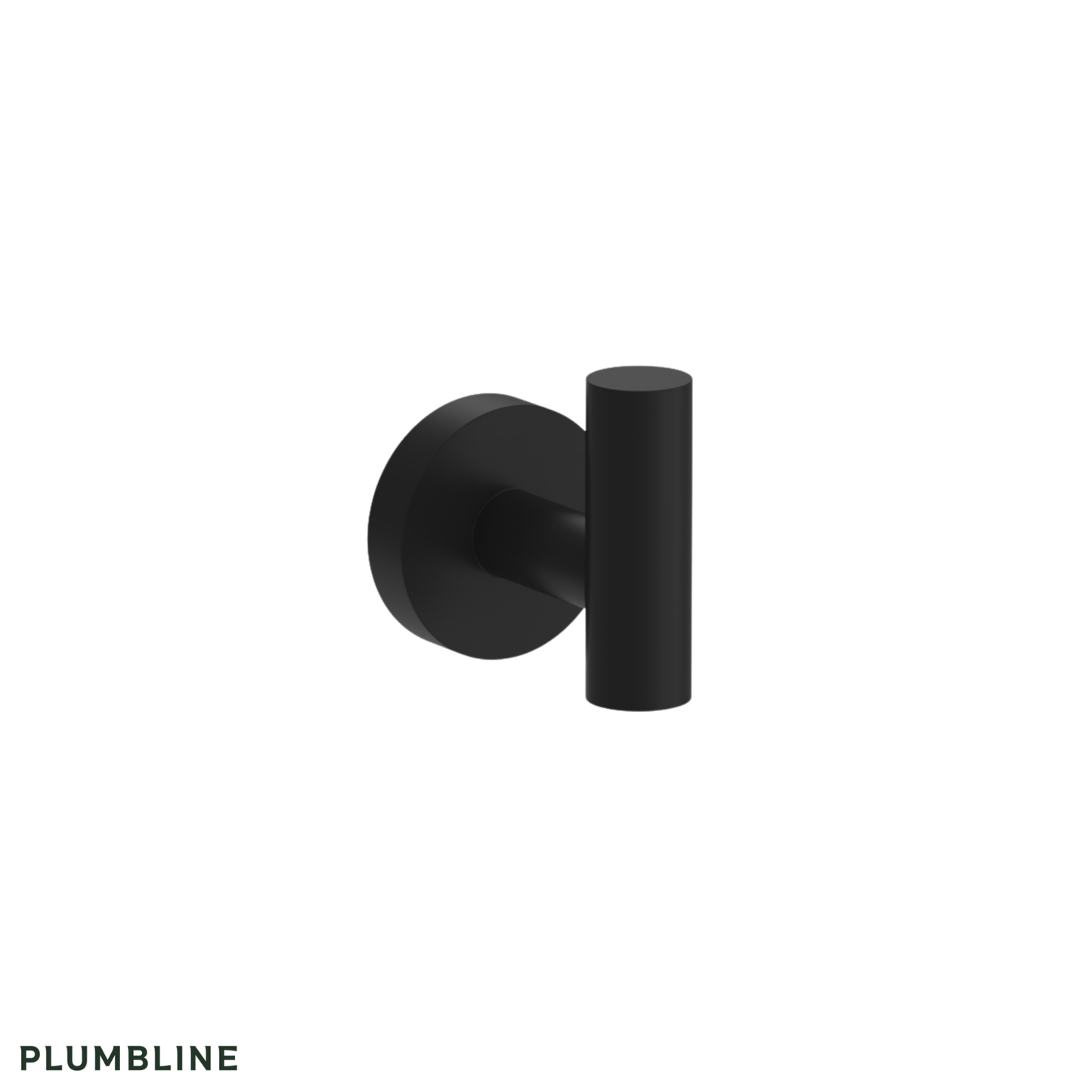 Plumbline Tube Robe Hook - 5 Colour Options