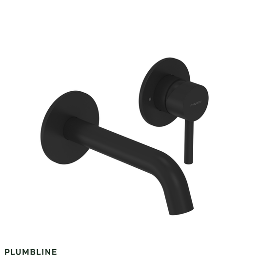 Plumbline Tube Wall Mount Mixer - 5 Colour Options