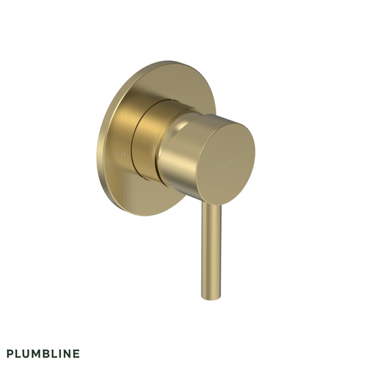 Plumbline Tube Shower Mixer - 5 Colour Options
