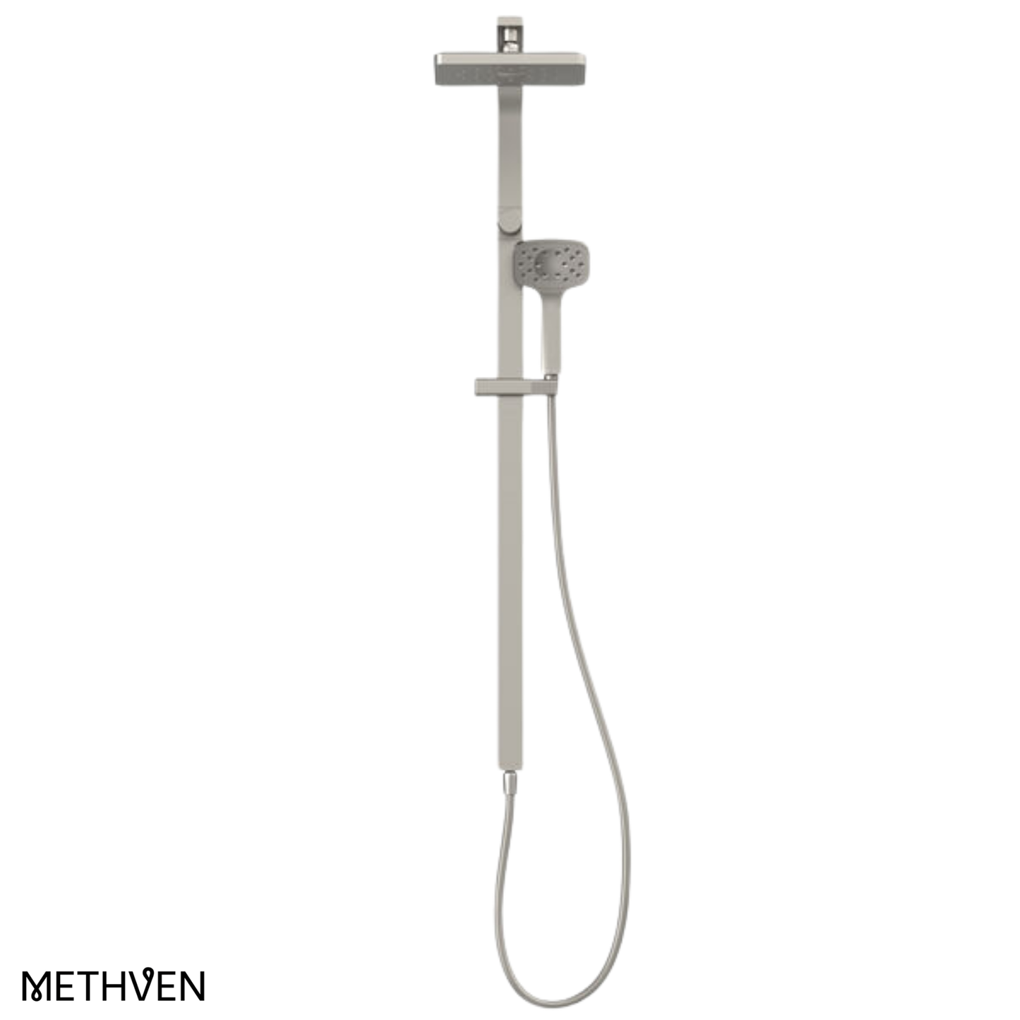 Methven Waipori MK2 Satinjet Rail Shower With Overhead - Available in 4 Colours