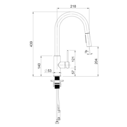 Methven Minimalist MK2 Pull Down Sink Mixer | Available in 3 Colours