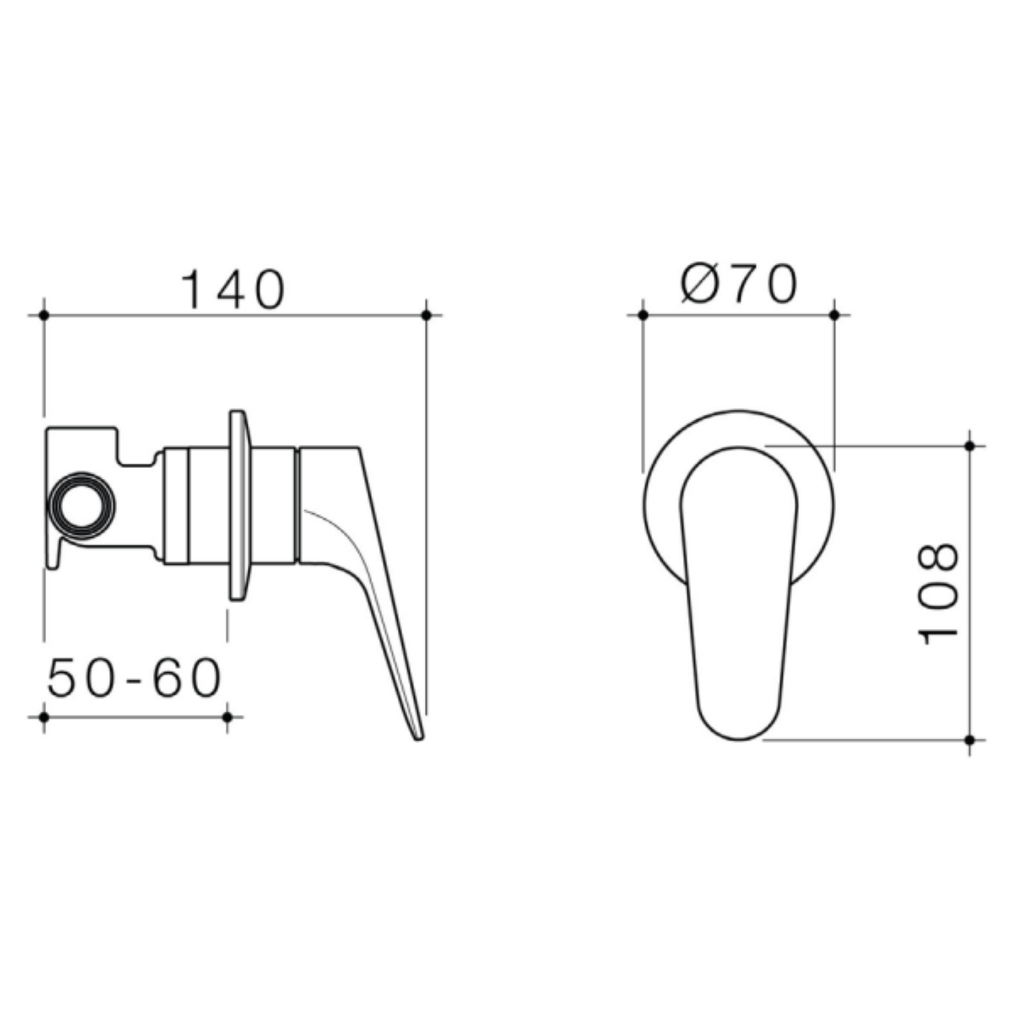 Methven Maku MK2 Shower Mixer | Available in 3 Colours