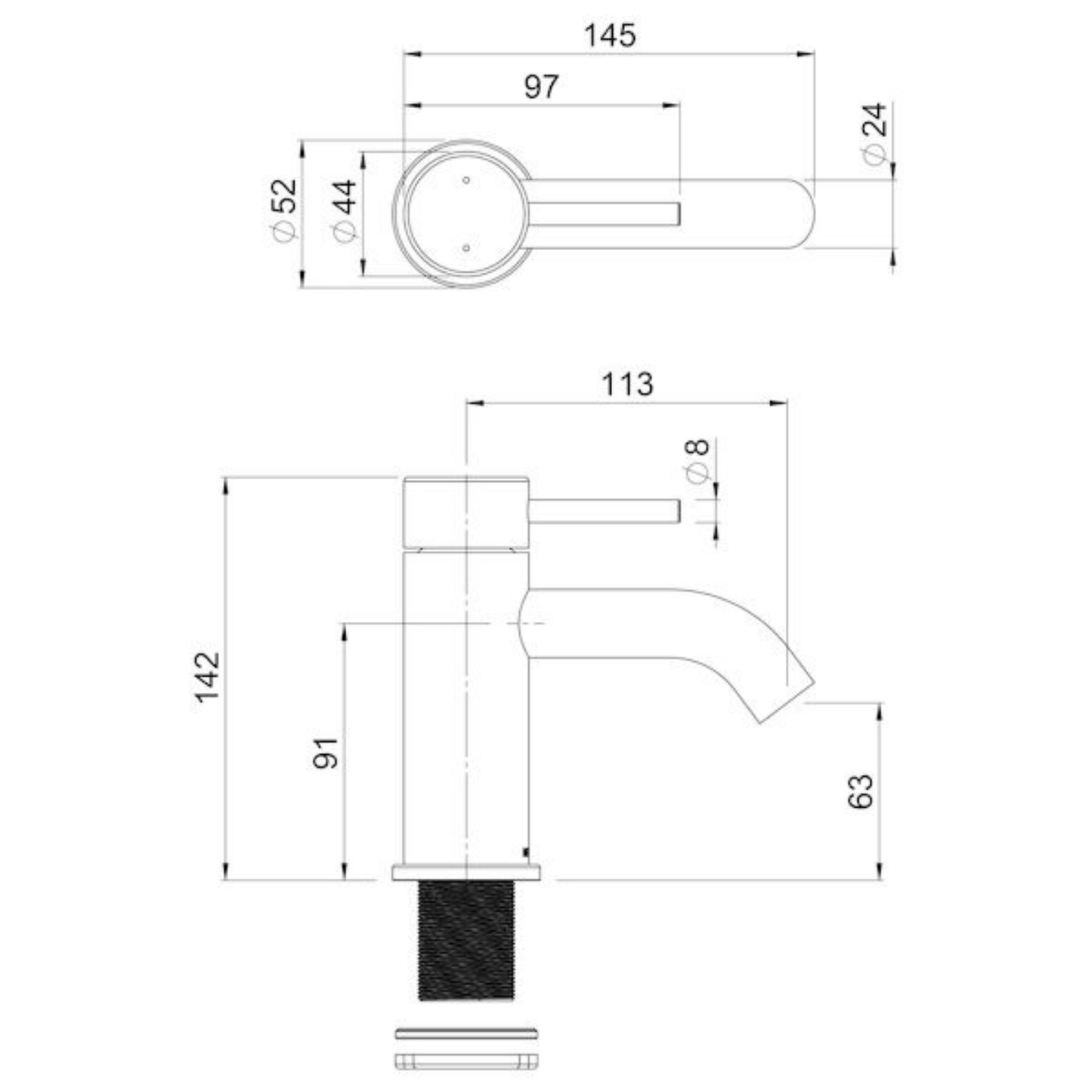Methven Minimalist MK2 Basin Mixer | Available in 3 Colours