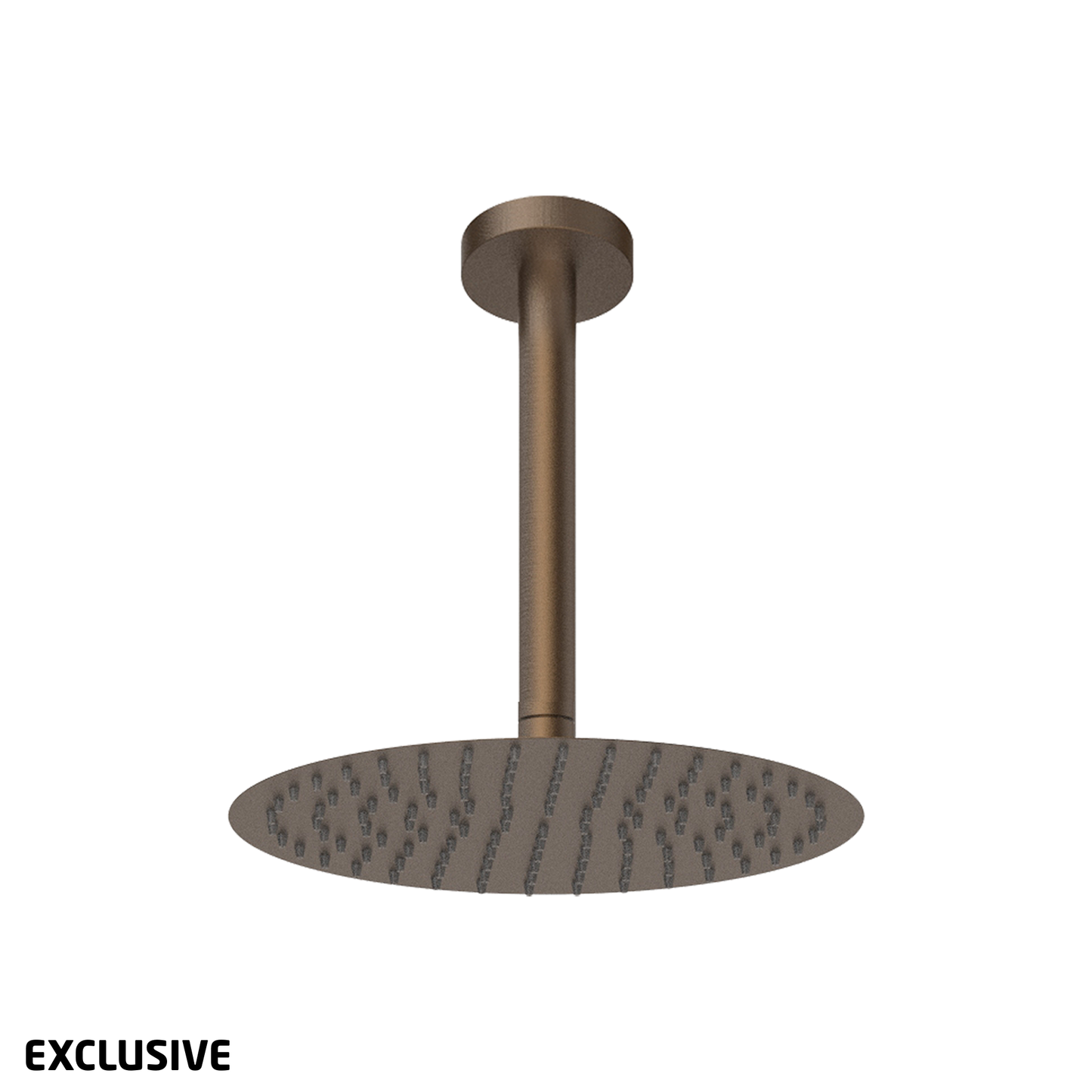 Waterware Pioneer Rain Shower 300mm & Ceiling Arm 200mm - Available in 6 Colours