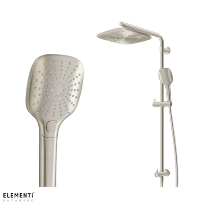 Elementi Splash Plus Square Column Shower 3 Function - Available in 4 Colours