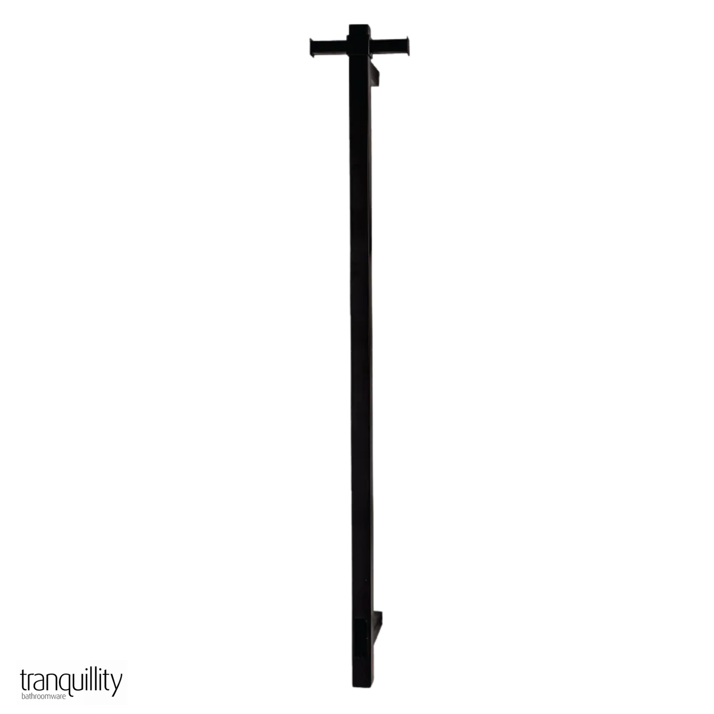 Tranquillity Square Vertical Heated Towel Bar 1000mm - Available in 5 Colours