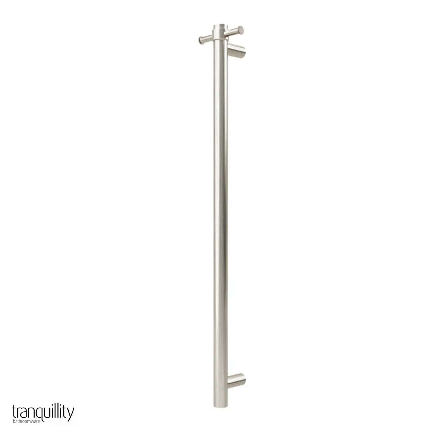 Tranquillity Round Vertical Heated Towel Bar 1000mm - 6 Colour Options