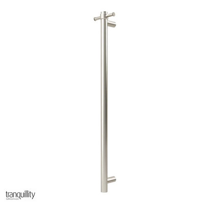 Tranquillity Round Vertical Heated Towel Bar 1000mm - 6 Colour Options