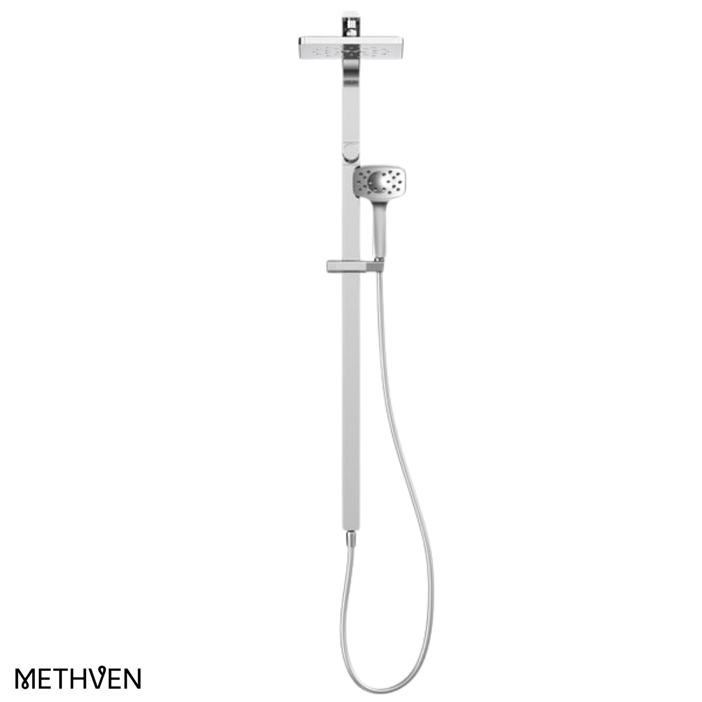Methven Waipori MK2 Satinjet Rail Shower With Overhead - Available in 4 Colours