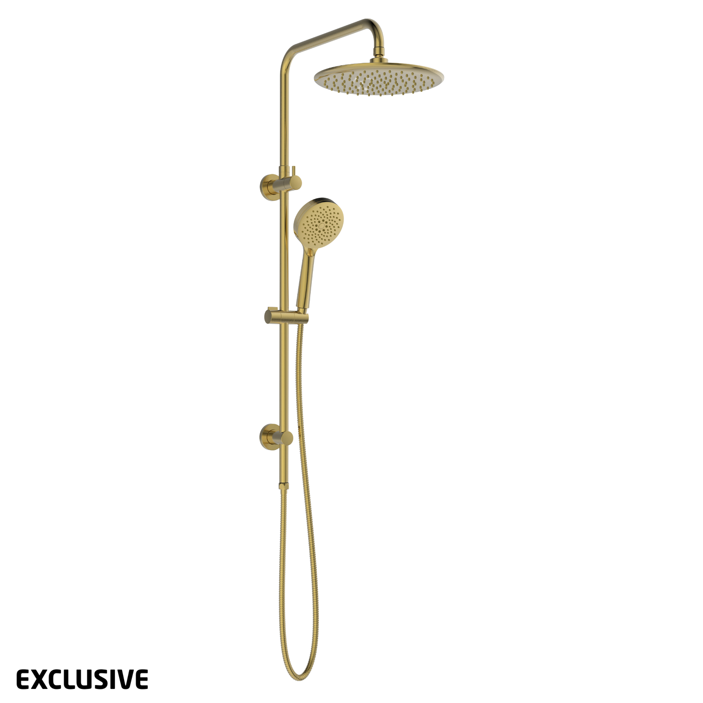 Upland Twin Rail Shower | Available in 5 Colours