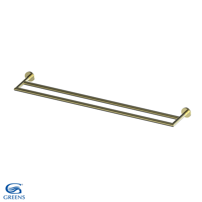 Greens Zola Double Towel Rail 600mm | Available in 5 Colours