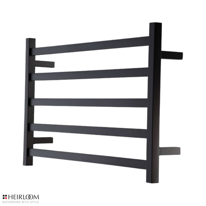 Heirloom Studio 1 Extended Heated Towel Rail | 510 x 850mm - Available in 2 Colours