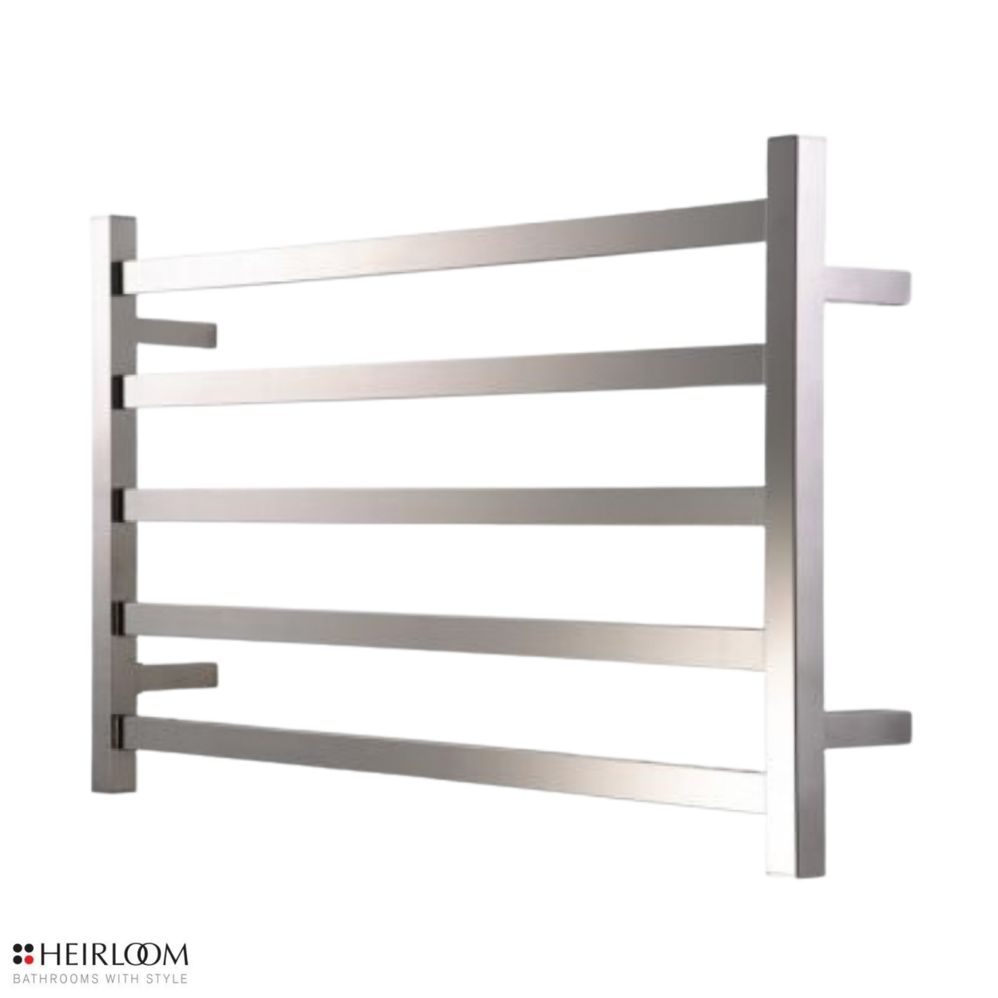 Heirloom Studio 1 Extended Heated Towel Rail | 510 x 850mm - Available in 2 Colours