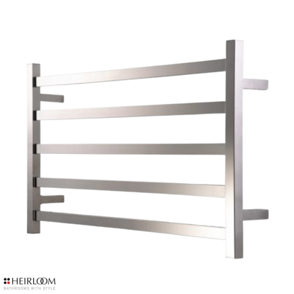 Heirloom Studio 1 Extended Heated Towel Rail | 510 x 850mm - Available in 2 Colours