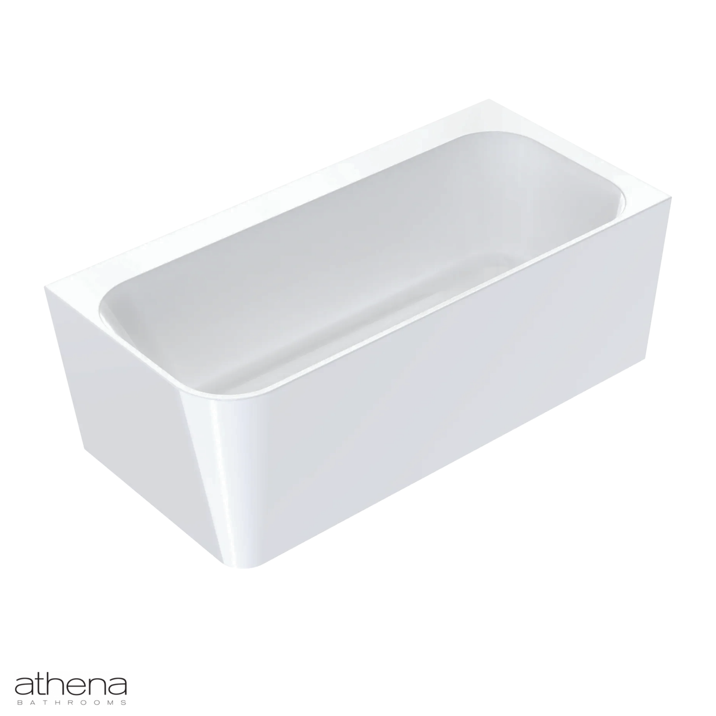 Athena Contro Back To Wall Bath Right Hand 1600mm