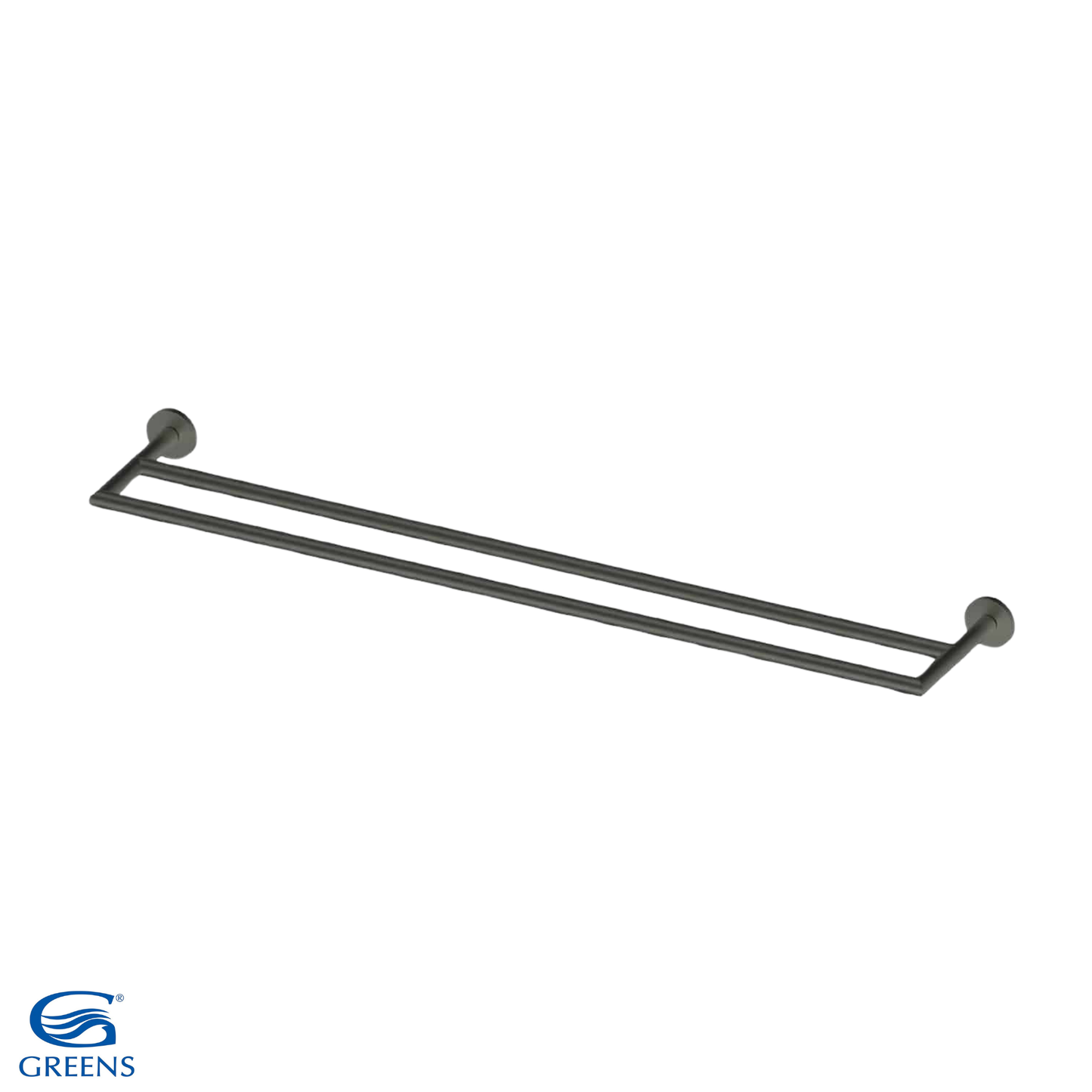 Greens Zola Double Towel Rail 600mm | Available in 5 Colours