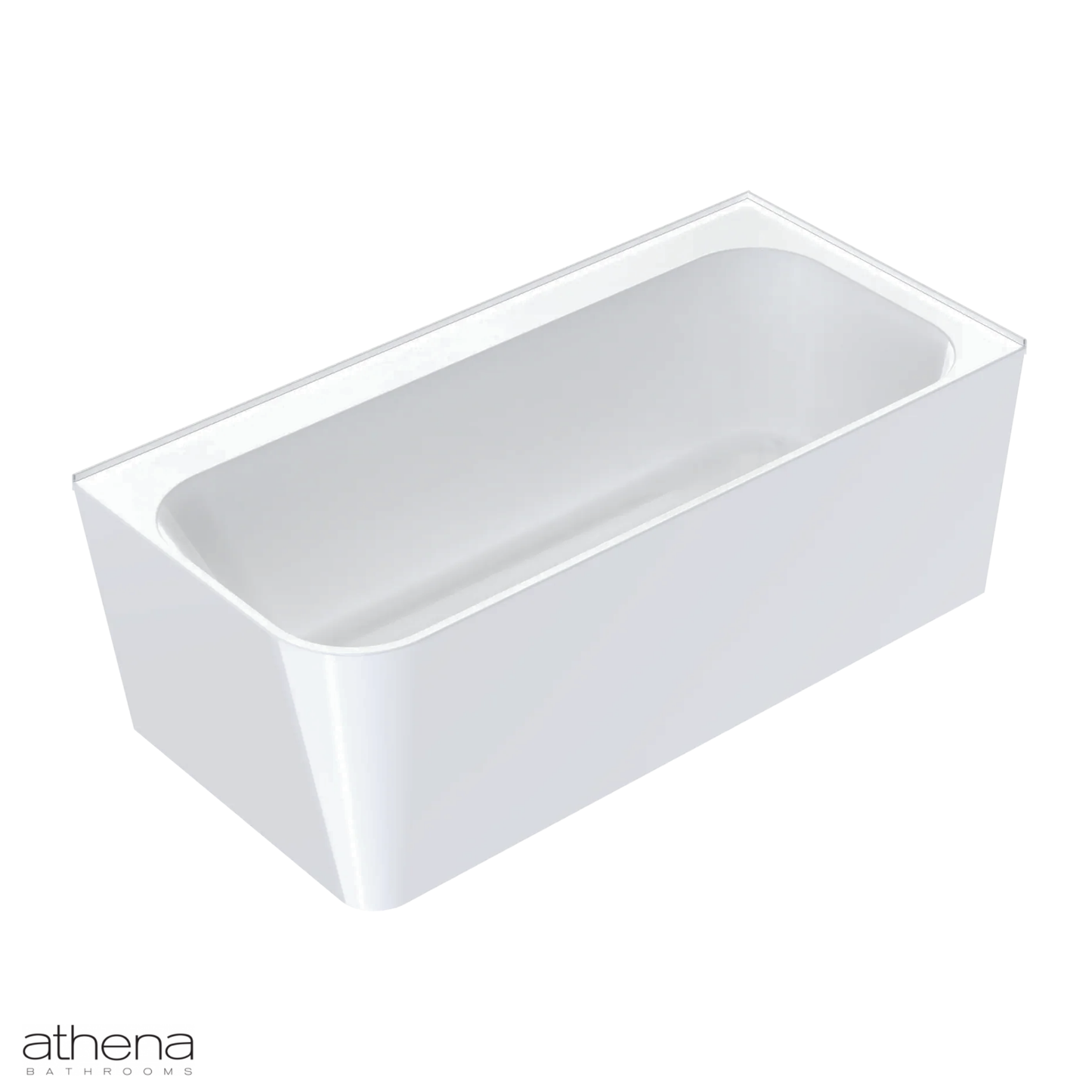 Athena Contro Back To Wall Bath Right Hand 1600mm
