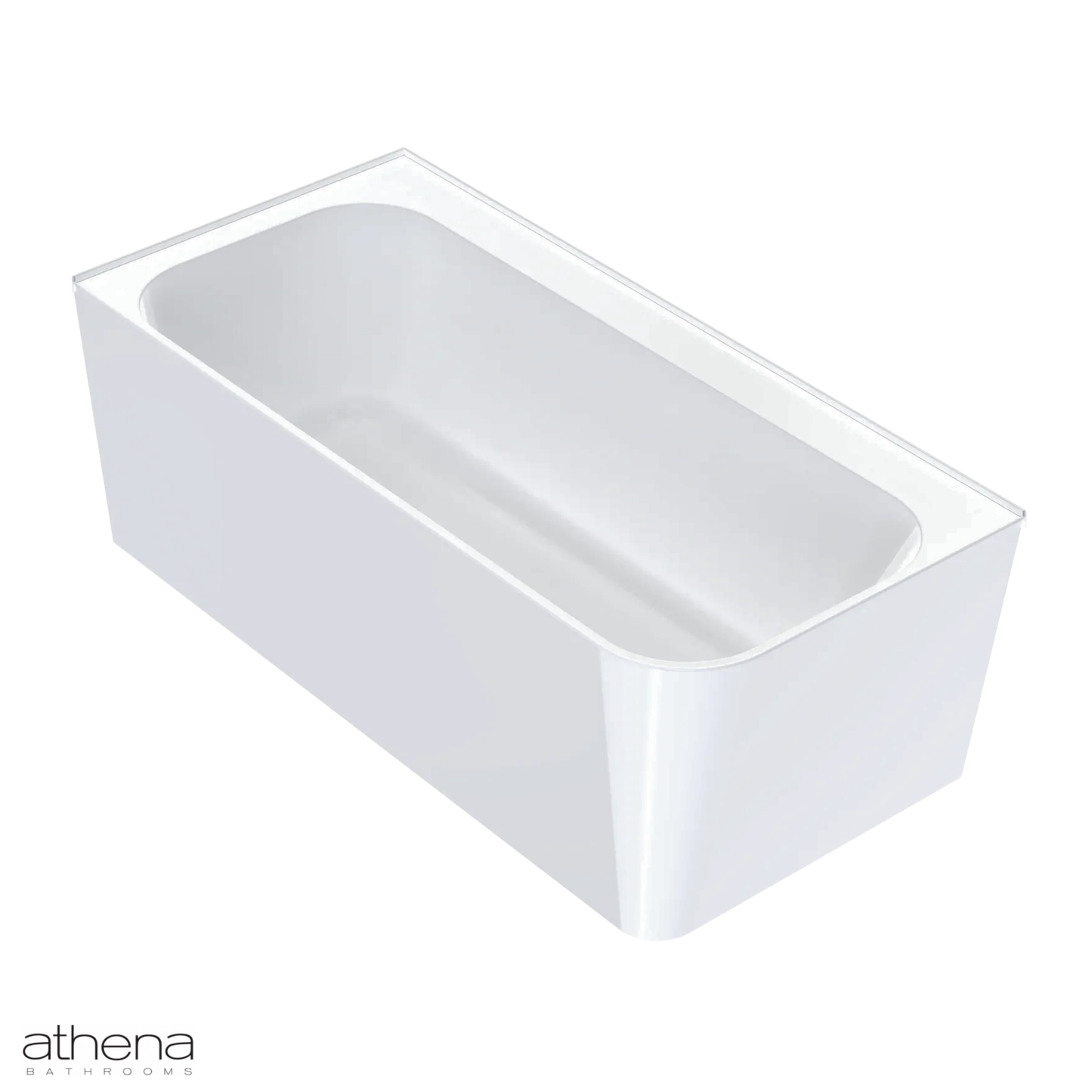 Athena Contro Back To Wall Bath Left Hand 1600mm