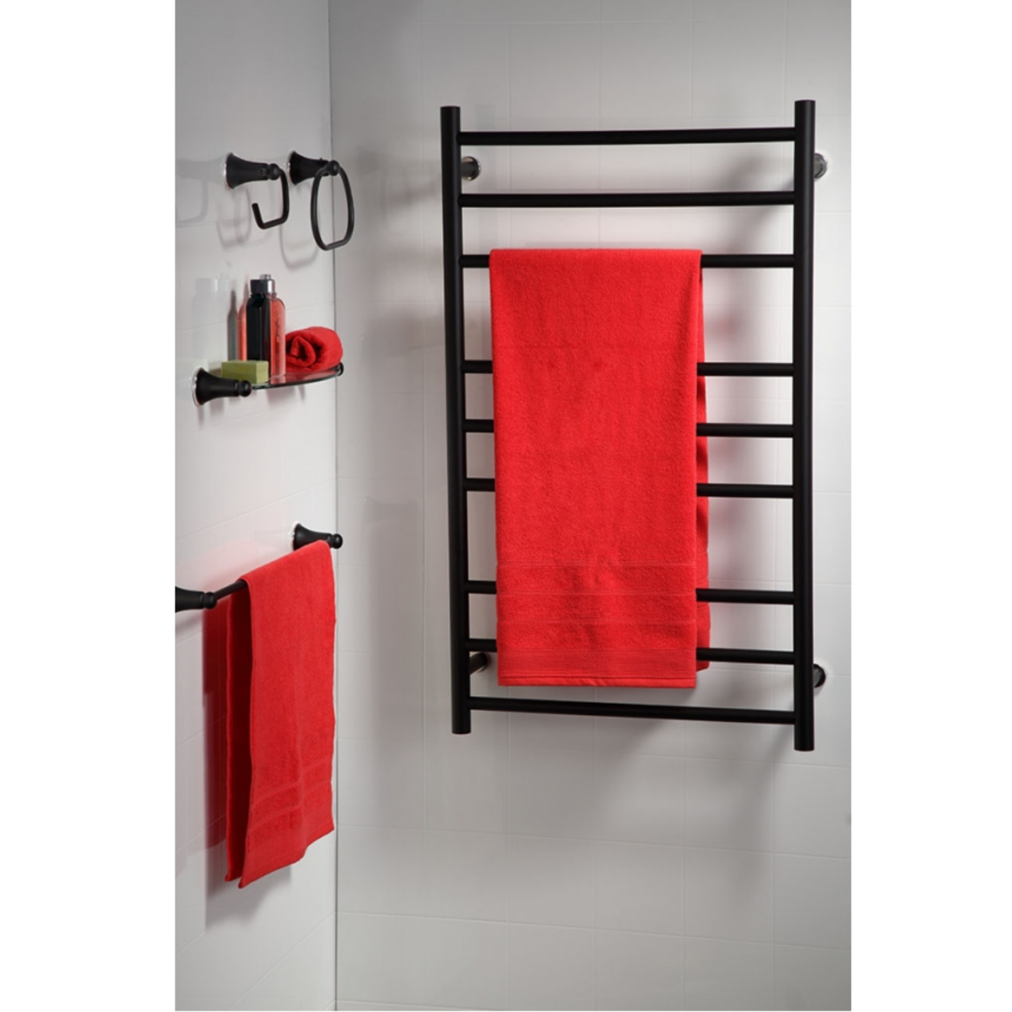 Heirloom Genesis Heated Towel Rail | 1220 x 600mm - Available in 3 Colours
