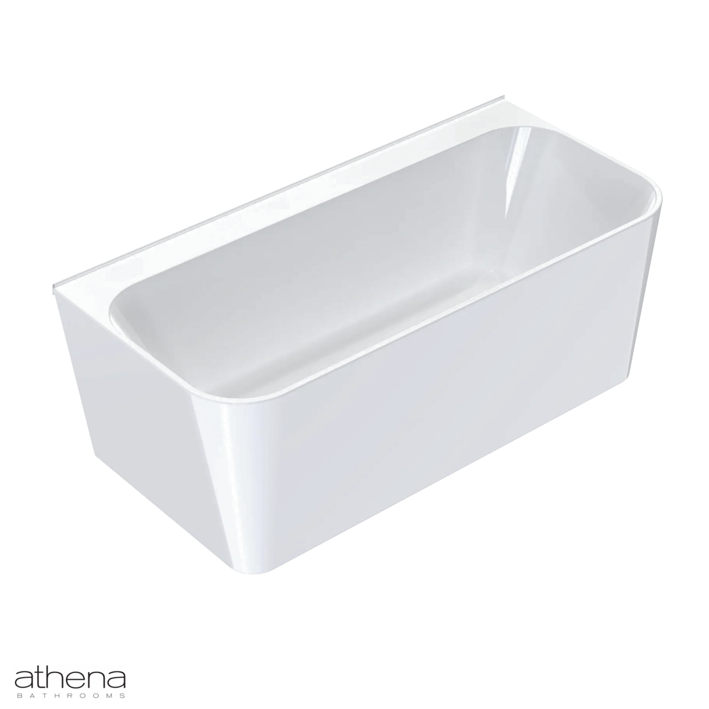 Athena Contro Back To Wall Bath 1600mm