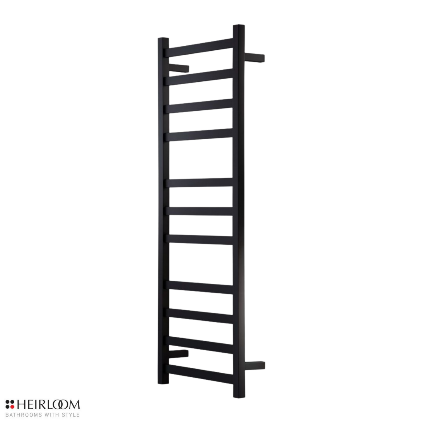Heirloom Studio 1 Slimline Heated Towel Rail | 1220 x 440mm - Available in 6 Colours