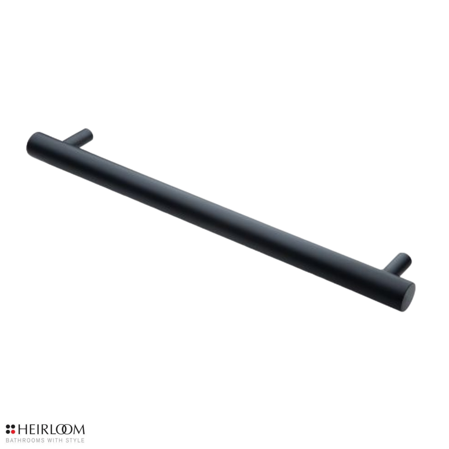 Heirloom Strata Heiko Single Bar Towel Warmer | 690mm - Available in 2 Colours