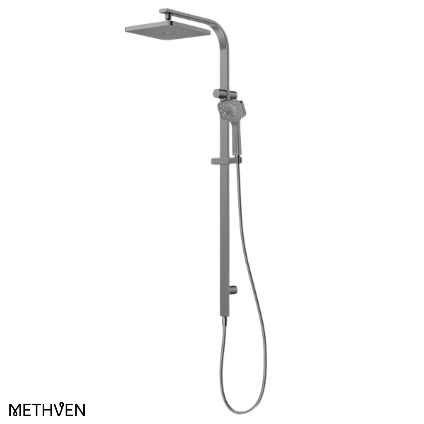 Methven Waipori MK2 Satinjet Rail Shower With Overhead - Available in 4 Colours