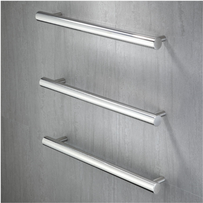 Heirloom Strata Heiko Single Bar Towel Warmer | 690mm - Available in 2 Colours