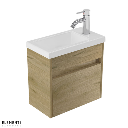 Elementi Novara Wall Hung Vanity 440mm - 11 Colour Options
