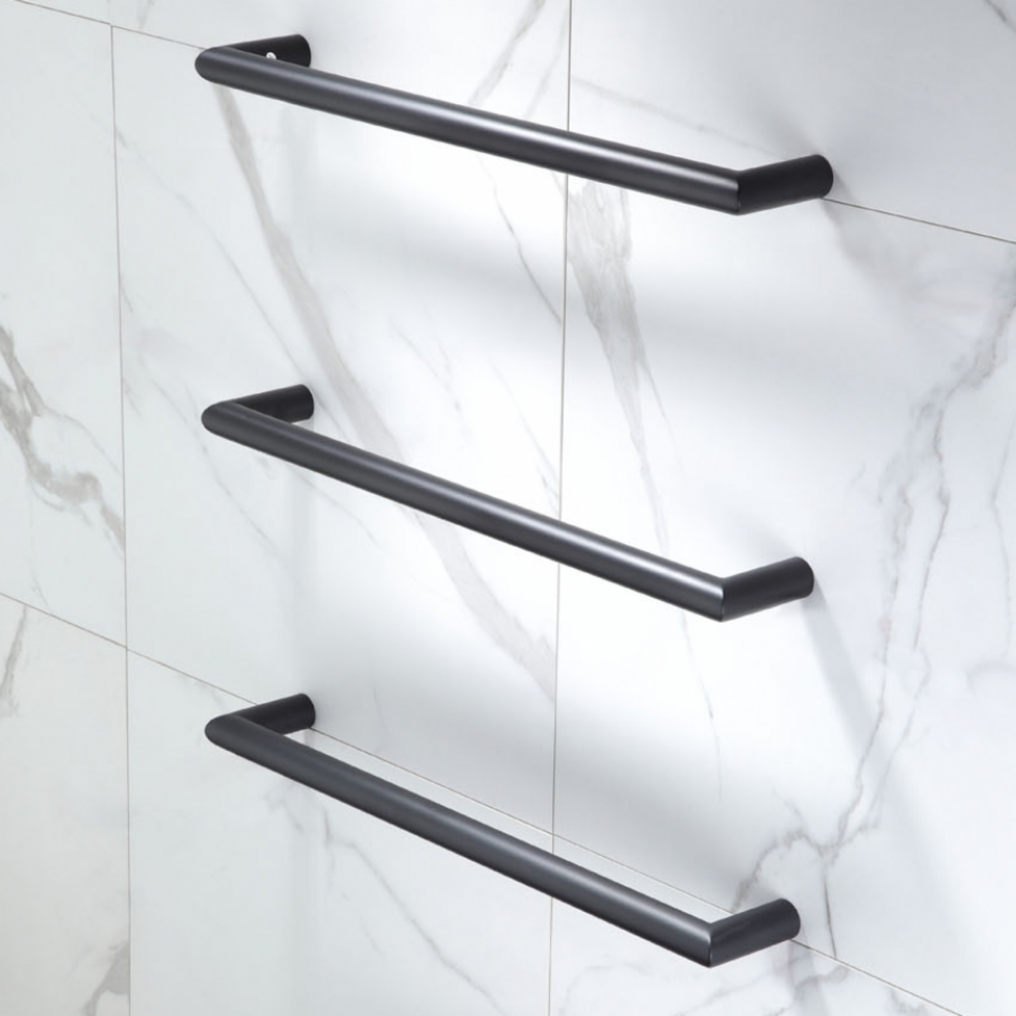 Heirloom Strata Genesis Single Bar Towel Warmer | 460mm - Available in 7 Colours