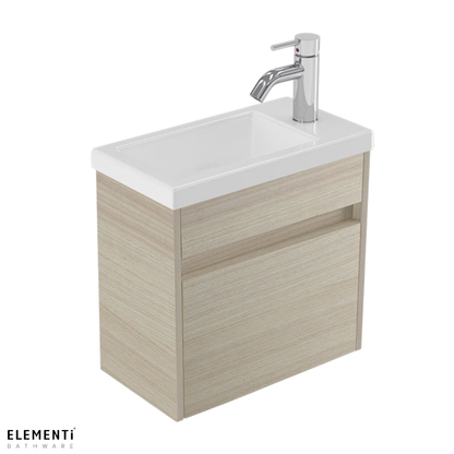 Elementi Novara Wall Hung Vanity 440mm - 11 Colour Options