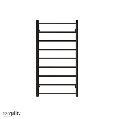 Tranquillity Jersey Round Heated Towel Rail - 3 Sizes / 6 Colour Options