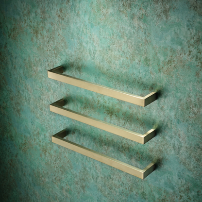 Heirloom Strata Studio 1 Single Bar Towel Warmer | 632mm - Available in 8 Colours